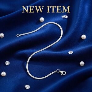 Herringbone Chain Bracelet 7 inches Vintage​